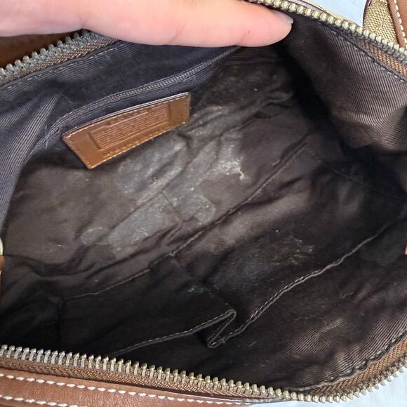 y2k COACH Vintage 10074 Brown Soho Hobo Shoulder Bag - Picture 4 of 10